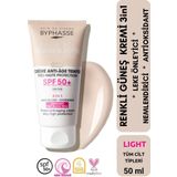 Anti-Aging Renkli Sıvı Güneş Kremi Light Renk- Yeni Nesil Güneş Filtreli Hibrit Formül 50ML