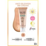 Anti-Blemish BB Cream SPF 15 Akneye Yatkın Ciltler BB Krem - 03 Natural Beige