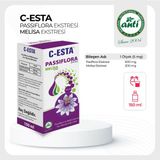 Anti C Esta 150 ml Passiflora Melisa Ekstresi Sıvı Şurup Yetişkinler İçin Portakal Aromalı