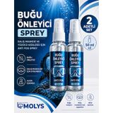 Anti Fog Sprey 50 Ml X 2 - Dalış Maskesi Ve Yüzücü Gözlüğü Buğu Önleyici - Alcohol Free Şeffaf