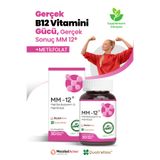 anti Mm-12® B12Vitamini ve Metil folat Çiğneme Tableti