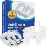 Anti-Snoring Manyetik Burun Açıcı Klipsi - Burun Içi Silikon Aparatı, Anti horlama Nefes Açan! - Şeffaf - Standart