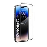 [ANTİ STATİC EKRAN KORUYUCU] For iPhone 16PROMAX ile uyumlu Ekstra HD Kırılmaz Cam Tam Kaplayan Su İtici Safir Ekran Koruyucu + Uygulama Bezleri (Şeffaf, 16PROMAX)