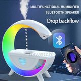 Antigravity Akıllı Nemlendirici Bluetooth Hoparlör + LED Ambiyans Işık - Buzul Beyazı