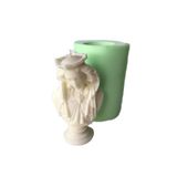 Antik Çağ Kadın Heykeli Şeklinde Silikon Mum Kalıbı 16x7x9,5 Cm dop13703600igo
