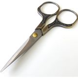 Antik Desenli Dikiş ve Nakış Makası 12.5 cm Antik 53920 - Standart - 001-Renkli