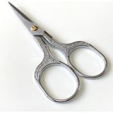 Antik Desenli Dikiş ve Nakış Makası 12.5 cm Gümüş 53920 - Standart - 001-Renkli