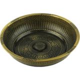 Antik Desenli Hamam Tası - Gri