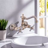Antik Gold Duvardan Rustik Batarya Mutfak ve Banyo Uyumlu Özel Seri Eskitme Renk