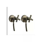 Antik Gold Taharet Muslukları Gider Hortumlar Dahil Komple Set Antik Taharat Muslukları