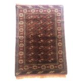 ANTİK İRAN TÜRKMEN EL DOKUMASI YÜN HALI 145x104cm 1.5m2