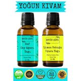 Antik Şifa %100 Saf Çay Ağacı Uçucu Yağı ve Limon Uçucu Yağı - (10ml + 10ml)