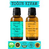 Antik Şifa %100 Saf Çay Ağacı Uçucu Yağı ve Portakal Uçucu Yağı - (10ml + 10ml)