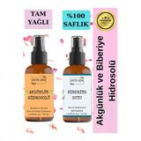 Antik Şifa Akgünlük Suyu ve Biberiye Suyu (100ml+100ml) - Doğal Ak günlük, Sığla ve Biberiye Hidrosolü