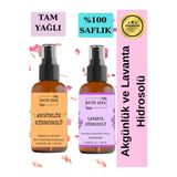 Antik Şifa Akgünlük Suyu ve Lavanta Suyu (100ml+100ml) - Doğal Ak günlük, Sığla ve Lavanta Hidrosolü