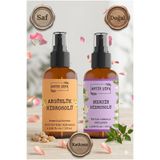 Antik Şifa Akgünlük Suyu ve Mersin Suyu 100 ml+100 ml Doğal Sığla Hidrosolü