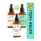 Antik Şifa Anti Dark Spot Hidrosol Seti - Ölmez Çiçek Gül Ve Kekik Suyu 3 X 100 ml