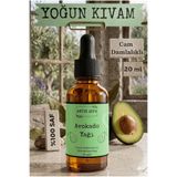 Antik Şifa Avokado Yağı (20 ML) - %100 Seyreltilmemiş, Doğal Soğuk Sıkım Avokado Yağ
