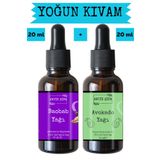 Antik Şifa Baobab Yağı ve Avokado Yağı (20ml + 20ml) -%100 Doğal Soğuk Sıkım Yüz Yogası Yağı Seti