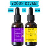 Antik Şifa Baobab Yağı ve Kayısı Çekirdeği Yağı (20ml + 20ml) -%100 Doğal Soğuk Sıkım Yüz Yogası Yağı Seti