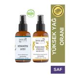 Antik Şifa Biberiye Suyu ve Ölmez Çiçek Suyu Seti - Gergin Hidrosolü Seti (2X100ML)