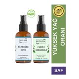 Antik Şifa Biberiye Suyu Ve Paçuli Suyu Seti - Tazeleyici Hidrosolü Seti (2X100ML)