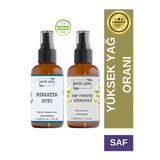 Antik Şifa Biberiye Suyu ve Papatya Suyu Seti -Gerginlik Hidrosolü Seti (2X100ML)
