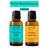 Antik Şifa Biberiye Yağı ve Portakal Kabuğu Uçucu Yağı (10ml + 10 ml)- %100 Saf Seyreltilmemiş