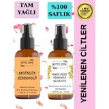 Antik Şifa Doğal Akgünlük ve Ölmez Çiçek Hidrosolü 100 ml +100 ml Canlandırıcı ve Sıkılaştırıcı Etki
