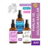 Antik Şifa Doğal Saç Bakım Spreyi Seti- Papatya Suyu, Sardunya Suyu Ve Defne Suyu (3 X 100ml)