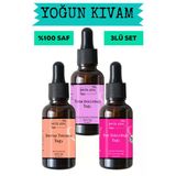 Antik Şifa Havuç Tohumu Yağı, Nar çekirdeği Yağı ve Üzüm Çekirdeği Yağı 3 x 20 ml - %100 Soğuk Sıkım Saf