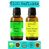 Antik Şifa Saf Kafur Yağı Ve Limon Uçucu Yağı - (10Ml + 10Ml)