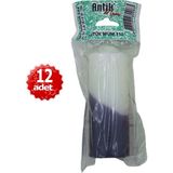 Antik x 12 Adet Kütük Mum