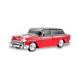 Antika Araba Chevy Bluetooth Hoparlör Derin Bas Dekoratif Parlak Araba Şekil Tf USB Fm Aux WS-1955 - Kırmızı