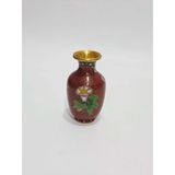 Antika Cloisonne Mini Vazo 10,50cm 007