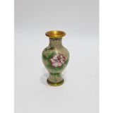 Antika Cloisonne Mini Vazo 13,50cm 009