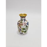 Antika Cloisonne Mini Vazo 13cm 003