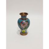 Antika Cloisonne Mini Vazo 13cm 004