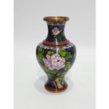 Antika Cloisonne Mini Vazo 20,50cm 018