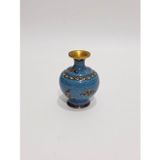 Antika Cloisonne Mini Vazo 8,50cm 008