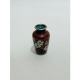 Antika Cloisonne Minyatür Vazo 5,50cm 004
