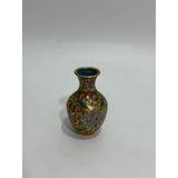 Antika Cloisonne Minyatür Vazo 8,5cm 007