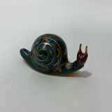 Antika Cloisonne Salyangoz Biblo 9x4cm 127