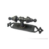 Antika Tarz Dekoratif Pirinç Burma Pencere Kolu - 152x32 Mm, Oksit FRTKGT55TK-TK-CNT-ATDPBPKO