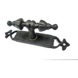 Antika Tarz Dekoratif Pirinç Burma Pencere Kolu - 152X32 Mm, Oksit - Standart