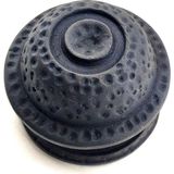 Antika Tarz Dekoratif Pirinç Gözlü Kapı Tokmağı - 78MM Çap, Oksit - 1 Ay