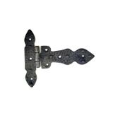 Antika Tarz Dekoratif Pirinç Kuyruklu Düğmeli Menteşe No1 - 117x142 Mm, Oksit FRTKGT55TK-TK-CNT-ATPOMAZO