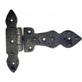 Antika Tarz Dekoratif Pirinç Kuyruklu Düğmeli Menteşe No1 - 117X142 Mm, Oksit - Renkli