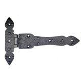 Antika Tarz Dekoratif Pirinç Kuyruklu Düğmeli Menteşe No3 - 155X240 Mm, Oksit - Renkli