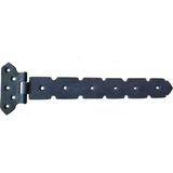 Antika Tarz Dekoratif Pirinç Kuyruklu Lama Menteşe - 103X380 Mm, Oksit - Renkli